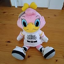 ホークス　ぬいぐるみ バースデーグッズセット おすわりぬいぐるみ（ハリー／L）